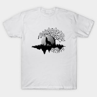 Full Moon wolf T-Shirt